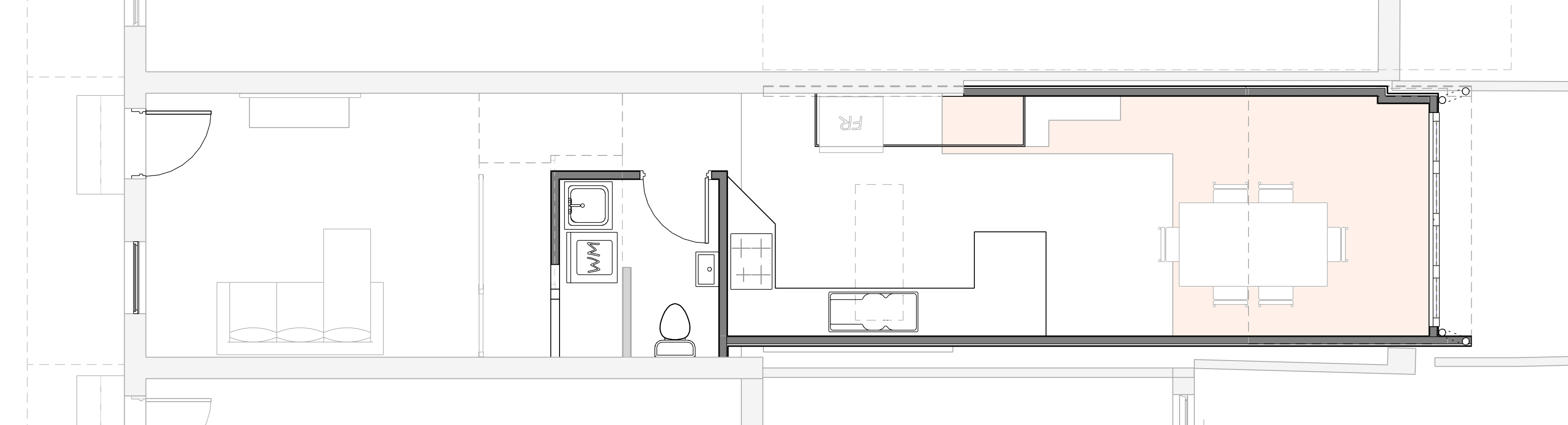 Cooks Hill Terrace ground floor plan